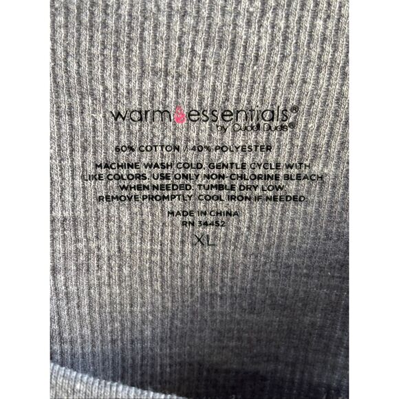 ❤️Cuddle Duds Warm Essentials Thermal Top - Picture 2 of 4